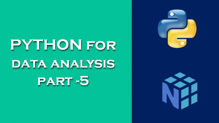 Python for Data Analysis Part-5 - Machine Learning | AI | Data Science