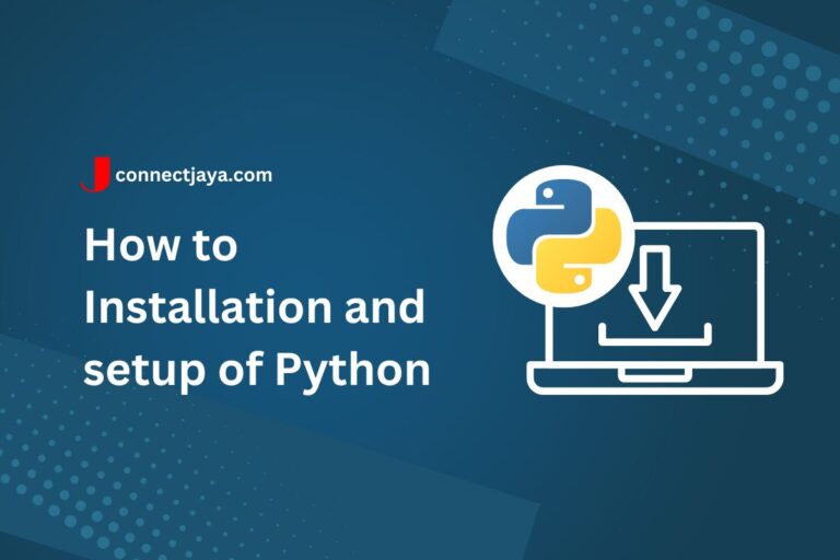 How to Installation and setup of Python image.